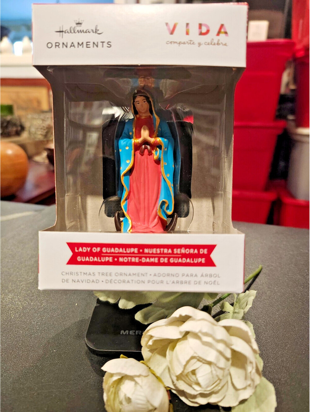 Hallmark Ornaments VIDA Collection Lady of Guadalupe Ornament NIB MINT!